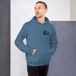 Men's Multicolor Hoodie w/ Black Logo